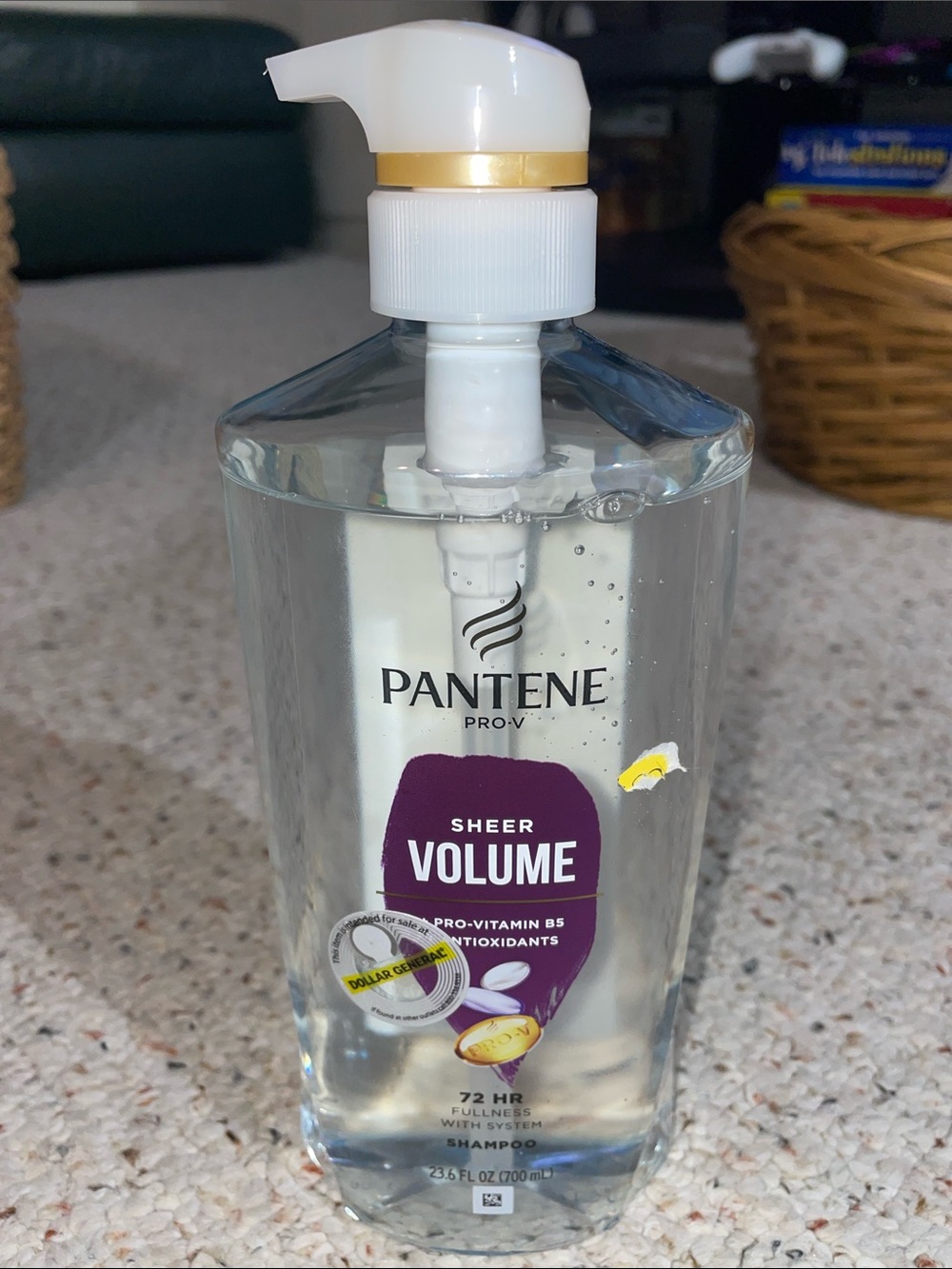Pantene Sheer Volume Shampoo